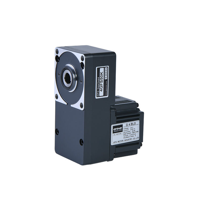 40w 80mm schwanzloser DC-Getriebemotor 12v 24v mit hohlem flachem Getriebe 4GFS5-200K