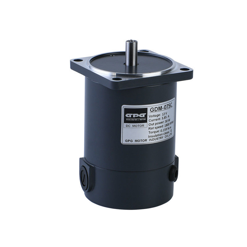QUADRAT-FLANSCH-ELEKTRISCHES DC DC-20W MOTOR60mm 12V 24V FÄHRT WELLEN-SCHLÜSSEL-WELLEN-BÜRSTEN-DC-MOTOR der RUNDEN-1800 3200RPM