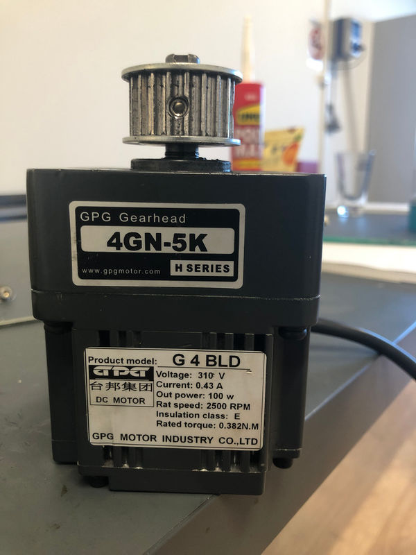 4GN-5K BLDC kundenspezifischer Gang-Motor schwanzloses 310V 100W 2500rpm